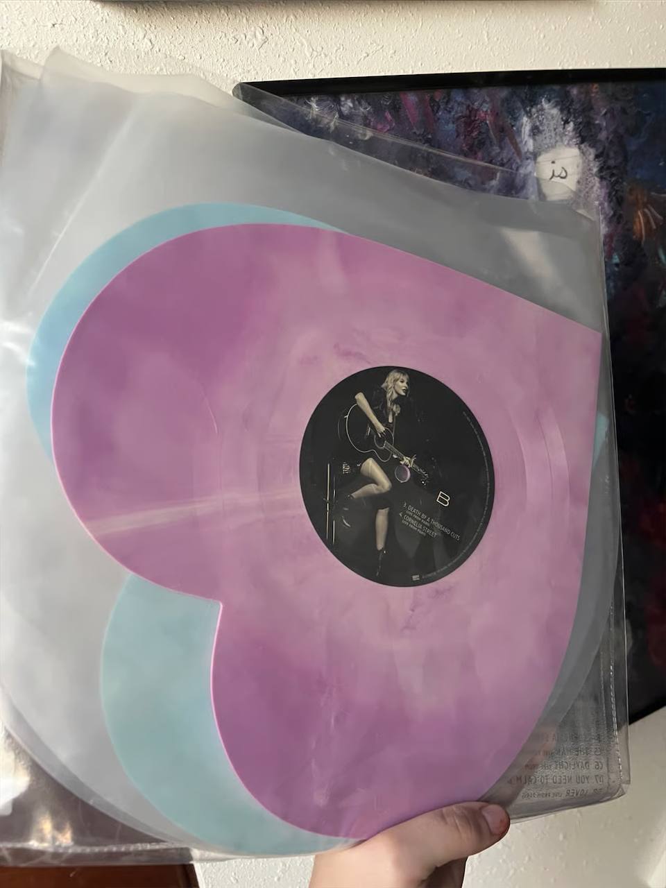 Taylor Swift – Lover (Live From Paris) Vinyl – Original 2023 Heart-Shaped First Pressing