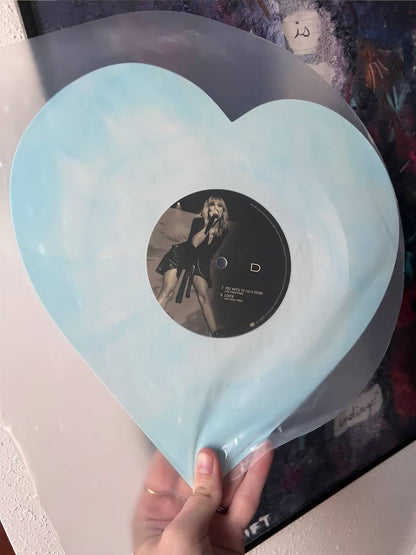 Taylor Swift – Lover (Live From Paris) Vinyl – Original 2023 Heart-Shaped First Pressing