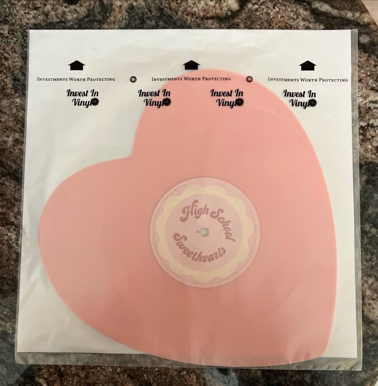 Melanie Martinez – K-12 Heart-Shaped Vinyl – Rare Collectible
