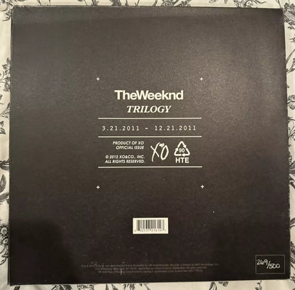 The Weeknd – Trilogy Vinyls Set (2017) – Numbered /1000 – Very Rare Collector’s Edition