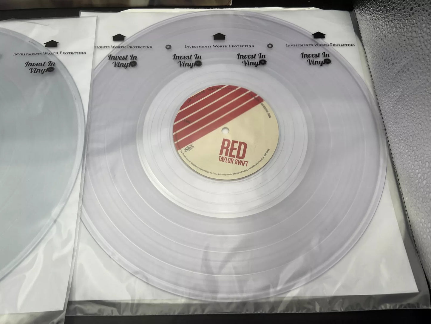 Taylor Swift – RED RSD Exclusive Numbered Limited Clear Vinyl 2LP | US Version | Pop / Rock / Collector’s Edition
