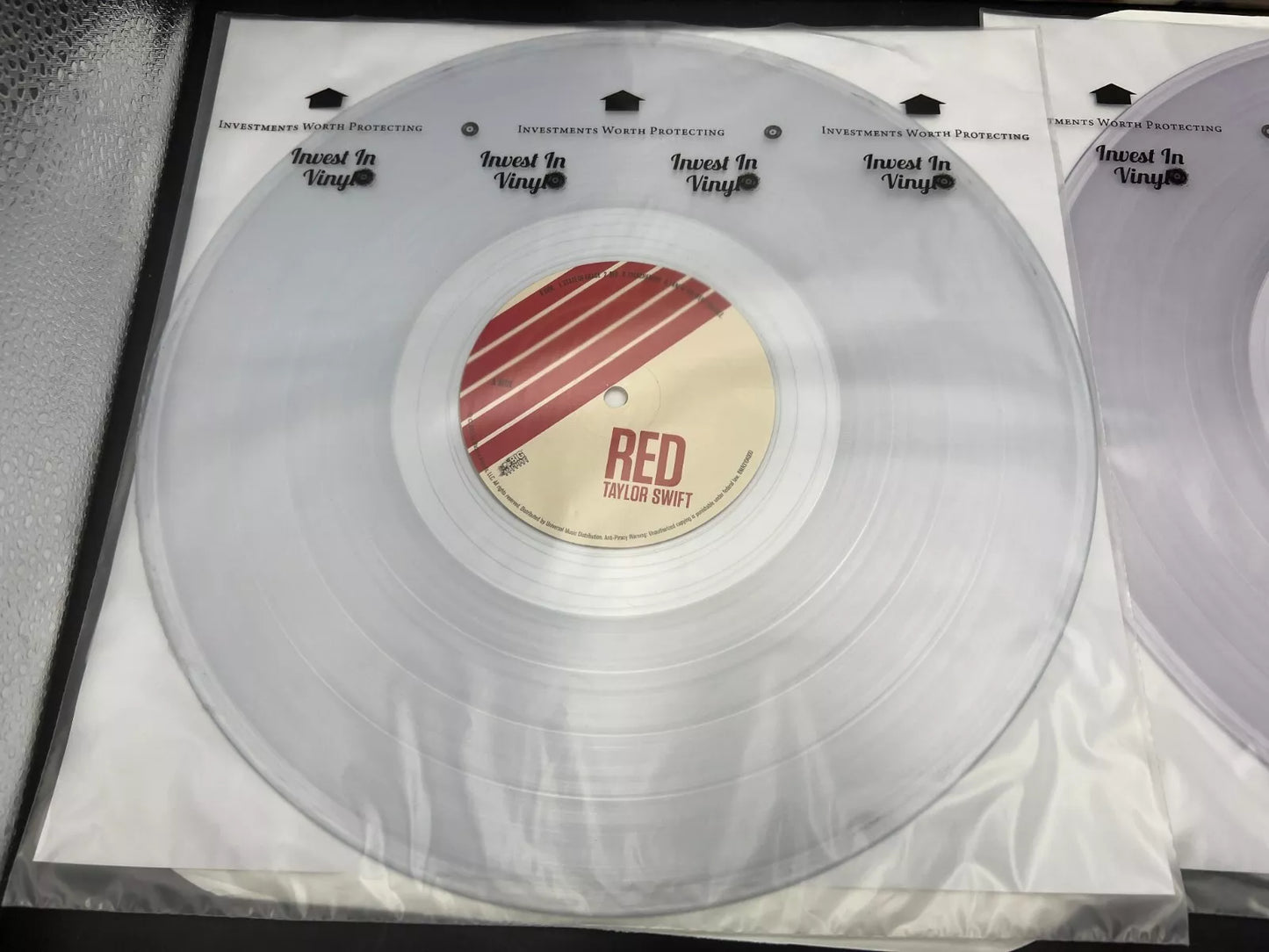 Taylor Swift – RED RSD Exclusive Numbered Limited Clear Vinyl 2LP | US Version | Pop / Rock / Collector’s Edition